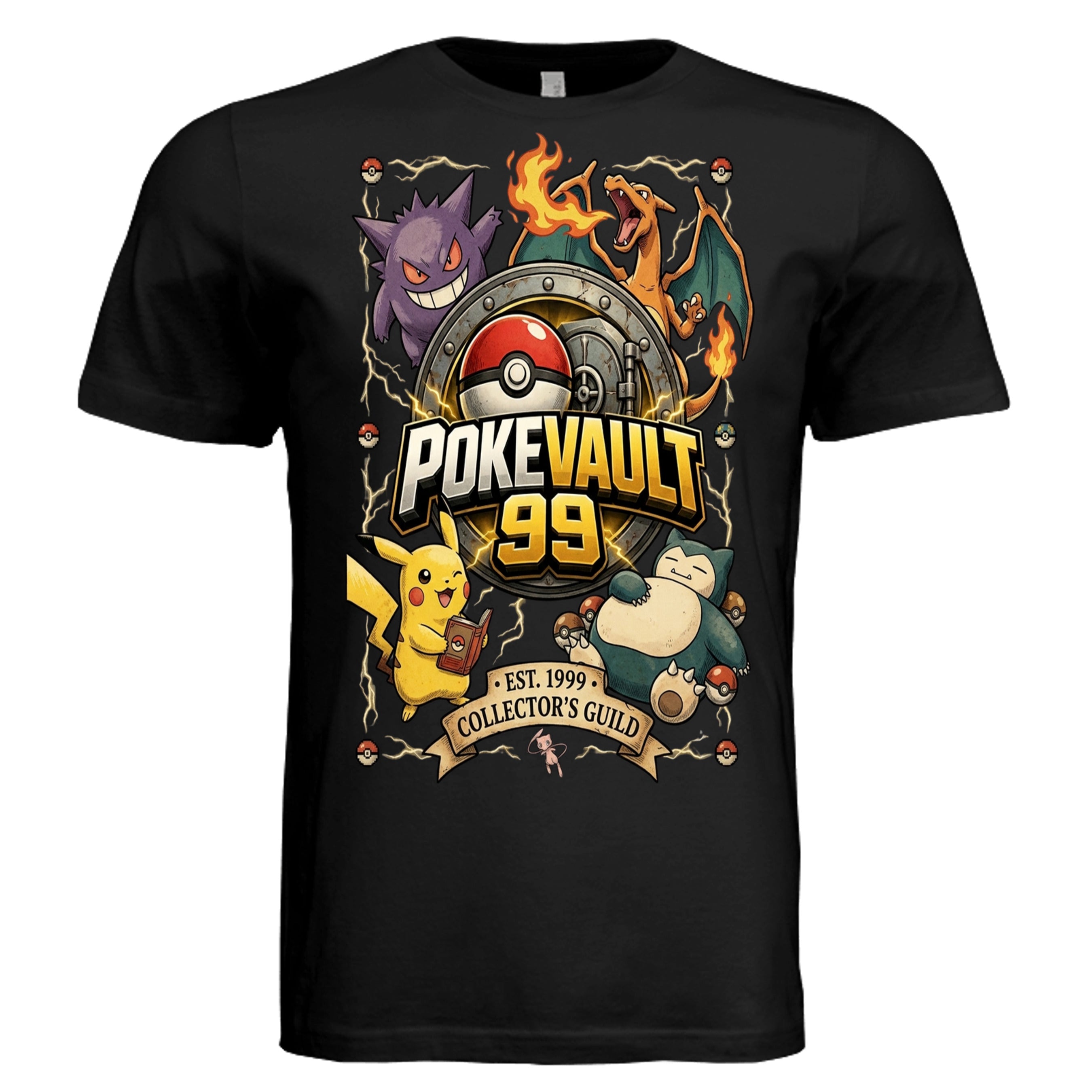 Solid Black Triblend - 3413C - FRONT
